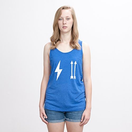 Unisex Men and Women Thunder Up Tank Shirt OKC Oklahoma City Adult True Royal Triblend by Shop Good