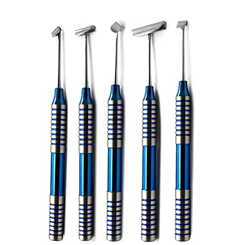 Kit De 4 Instruments Chirurgicaux Dentaires - Élévateurs Et Périréome Pour Implants