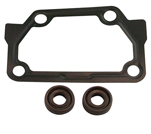 (Compatible With Yamaha) Set of 2 Exhaust Power Valve Gasket & Shaft Seal Kit GP800 R XL800 XLT800