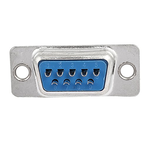 uxcell Computer DB9 Male Female Solder Type 9 Pin Adapter D-SUB Connector 15 Pairs
