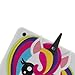 iPad Mini 1 2 3 Case Unicorn, Awsaccy(TM) Cute Cool 3D Unicorn Horse Cartoon Animal Rainbow Soft Silicone Rubber Gel Case Back Protection Cover for Apple iPad Mini 3 2 1