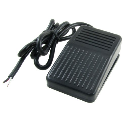 uxcell AC250V 10A SPDT Antislip Plastic Momentary CNC Power Foot Pedal Switch