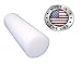 Foam Roller, HealthyLifeStyle! White Foam Roller - Proudly Manufactured in the U.S.A. - Backed with 1 Year Warranty