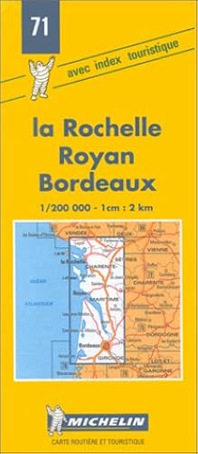 Download Carte routière : La Rochelle - Royan - Bordeaux, 71, 1/200000 PDF