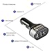 Quick Charge 3.0 Charger, KeyEntre 42W 3-Port USB Car Charger with QC 3.0 Port and 2.4 Amp Port Charging Fast for Galaxy S7/S6/S6 Edge, iPhone, iPad, LG G5, Nexus, HTC and More