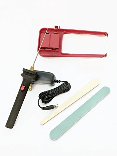 Hot Wire Foam Cutting Kit. 4" Needle Stays Hot for Easy Sculpting and Cutting. U Shaped Cutter is Great for Foam Sheets Great for Model Makers, Floral Foam, Make Your Own Styrofoam Holiday Decor