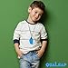 Sensory Chew Necklace for Kids, Boys or Girls - Chewing Necklace Teething Necklace Teether Necklace Chew Toys Teething Toys - Designed for Chewing, Autism Sensory Teether Toy