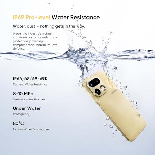 realme 16 Pro+ 5G Smartphone 12GB + 512GB, LumaColor 200MP + 50MP Camera, Snapdragon® 7 Gen 4 Unlocked Mobile Phones, 7000mAh Battery with 80W Fast Charge, 6.8" 144Hz AMOLED Screen, Grey