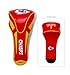 Team Golf NFL Kansas City Chiefs Single Apex Driver Head Cover Golf Club Single Apex Driver Headcover, Fits All Oversized Clubs, Truly Sleek Design
