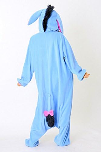 Sweetdresses Adult Unisex Animal Sleepsuit Kigurumi Cosplay Costume Pajamas (Large, Donkey)