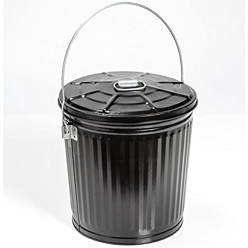 Behrens B907P Black Ash Pail