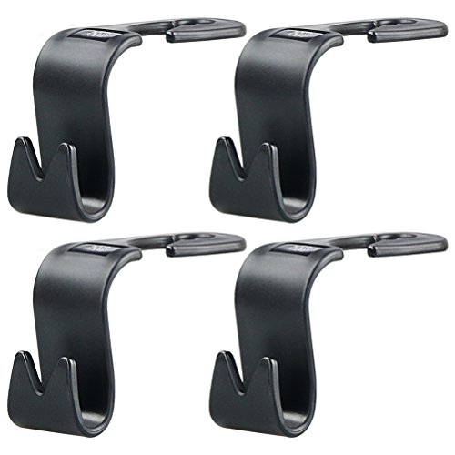 image for AULLY PARK Car Back Seat Headrest Hanger Holder Hooks for Bag Purse (B