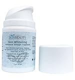 (2 oz / 60 ml) HYDROQUINONE SKIN WHITE Treatment - Hydroquinone, Glycolic Acid, Kojic Acid, Vitamin C - Fade/Remove Age Spots/Brown Spots, Freckles, sun spots, Acne Scars