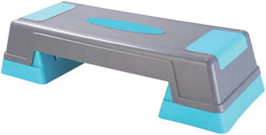 KPOON Step Board Fitness Step Platforms Home Yoga Aerobic Sport Adjustable 3 Level Aerobic Exercise Stepper Board Sports Accessory (Color : Blue, Size : 70cm)