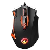 KINGTOP Gaming Mouse Programmable 16400 DPI Professional Wired Optical Computer Gamer Mouse With 13 Buttons Ergonomic Weight Tuning Cartridge For PC Notebook
