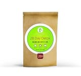 Top to Toe Wellness 28 Day Detox Tea | Body Cleansing, Metabolism Boosting, Promote Slimming, Reduce Bloating, Relieve Constipation, Increase Energy, Cleanse Liver, Organic Loose Leaf Herbal Detox Tea