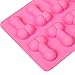 C-Pioneer Mini Chocolate Willy Penis Ice Tray Mould Mold Hen Night Stag Party Fun Novelty
