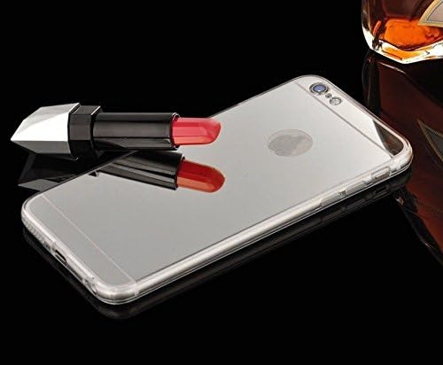 Luxury Chrome Slim Mirror Soft Gel TPU Full Cover Case For iPhone 5/5S/6S/6 Plus