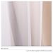 RYB HOME Bedroom Window Curtains - Home Decoration Rod Pocket Durable Home Decoration Privacy Protected Drapes for Patio/Back Door/Sliding Glass Door, 60 x 95 inches Long, White, 4 Panels