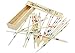 LEZHI Wooden Pick Up Sticks, Classic game, nostalgic game, intellectual game, fun family game