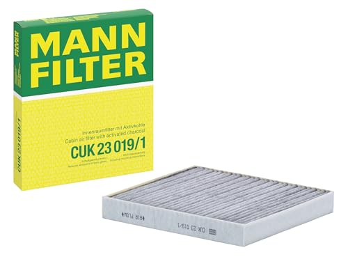 MANN-FILTER CUK 23 019/1 Cabin Air Filter - Pollen Filter with Activated Carbon - for Cars + Transporters