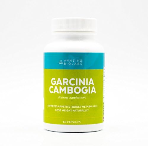 Garcinia Cambogia by Amazing Bio Labs - Weight Loss Supplement and Appetite Suppressant, Metabolism Booster, Carb Blocker & Belly Fat Burner for Men and Women.