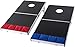Amazon Basics Foldable Aluminum Framed Cornhole Outdoor Game Set - 47 x 24 x 11 Inches