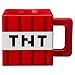 Minecraft 889343021824 Block Mug, 290 ml, Plastic, Multi-Coloured