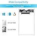 ELUTENG 2.5 inch HDD SSD Enclosure Clear USB3.0 External SATA Hard Drive Case for 7mm/9.5 mm HDD Enclosures Portable Max 2T Support UASP USB Serial SATA III Tool - Free