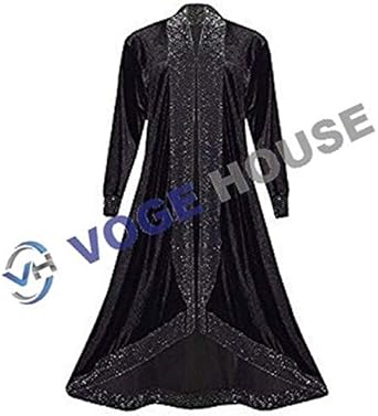 velvet maxi cardigan