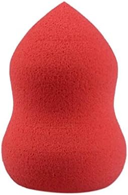 ☀ KESEE Gourd-shaped Three-Dimensional Latex Powder Puff Makeup Beauty Tools (Red)