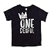 Boys 1st Birthday Outfit Mr One-Derful Tee Shirt for Boys 1st Birthday Shirt Silver on Black Short Sleeve