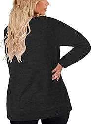 DOLNINE Plus Size Tops for Women Casual Winter