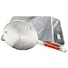 Induction Disk Stainless Steel Universal (Glass Top Friendly) with Silicon Heat Proof Handle (7.5