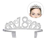 Crown Jewellery 18 Birthday Crown Hat Rhinestone