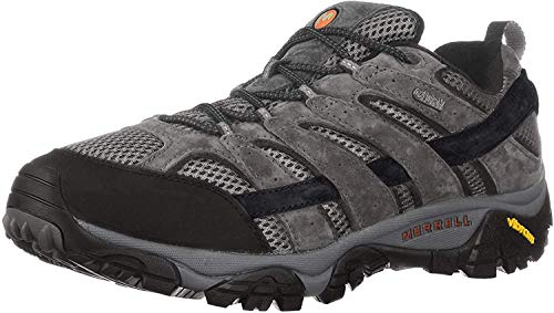 Merrell mens MOAB 2 WTPF Hiking Shoe, Granite, 7.5 US