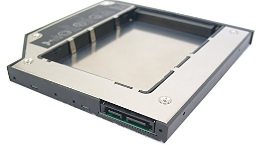 Nimitz 2nd HDD SSD Hard Drive Caddy Adapter for Dell E6400 E6500 E6410 E6510 M2400 M4400 M4500 Modular Bay - Thumbnail 4