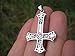 Himalayan Treasures 925 Sterling Silver Celtic Inverted upside down Petrine Cross Pendant necklace
