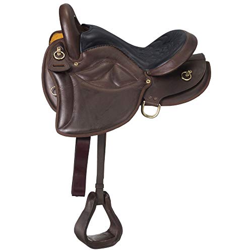 Silver Royal Lady Gait Endurance Saddle 17in