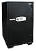 Honeywell Safes & Door Locks 2120 Fireproof and Water Resistant Security Safe with Dual Digital Lock and Key Protection, 5.9 Cubic Feet, Black
