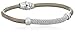 Fossil Ball Shot Silver and Grey Chain Wrap Bracelet