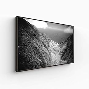 Canvas Wall Art for Living Room, Bedroom Monochrome Landscape Framed Canvas Prints for Home Decoration Ready to Hang - 16x24 inches