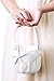 AW BRIDAL Ivory Satin Flower Girl Basket with Sea Star and Seashell, Perfect for Beach Themed Wedding