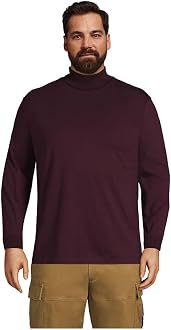 Mens Long Sleeve Super-T Turtleneck 