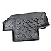 Hooke Road Wrangler Floor Mats, Rubber All Terrain Rear Row Liner Carpets for 2007-2018 Jeep JK Wrangler 2-Door