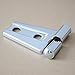 Wotefusi Car New Pair 2 Pieces Chrome Front Head Engine Hood Hinges Covers Molding Trim for Jeep Wrangler Jk 4 Doors 2007-2015 2008 2009 2010 2011 2012 2013 2014