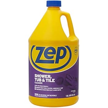 Amazon.com: Zep ZUSTT128 Shower Tub and Tile Cleaner, 128 ...