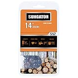 SUNGATOR 14-Inch Chainsaw Chain SG-S52, 3/8" LP Pitch - .050" Gauge - 52 Drive Links, Fits Craftsman, Poulan, Ryobi, Homelite, Echo and More