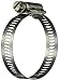 Breeze 63024H Marine Grade Power-Seal Stainless Steel Hose Clamp, Worm-Drive, SAE Size 24, 1-1/16