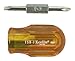 Xcelite TSD1V Two-in-One Slotted Stubby Screwdriver, 3/16